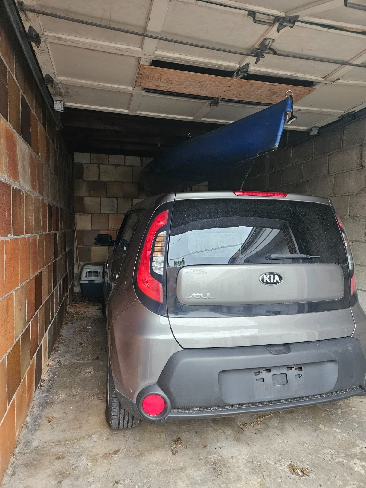 Tie Boss Kayak Hanger, Kayak Hoist & Overhead Garage Ceiling Storage System customer photo 1