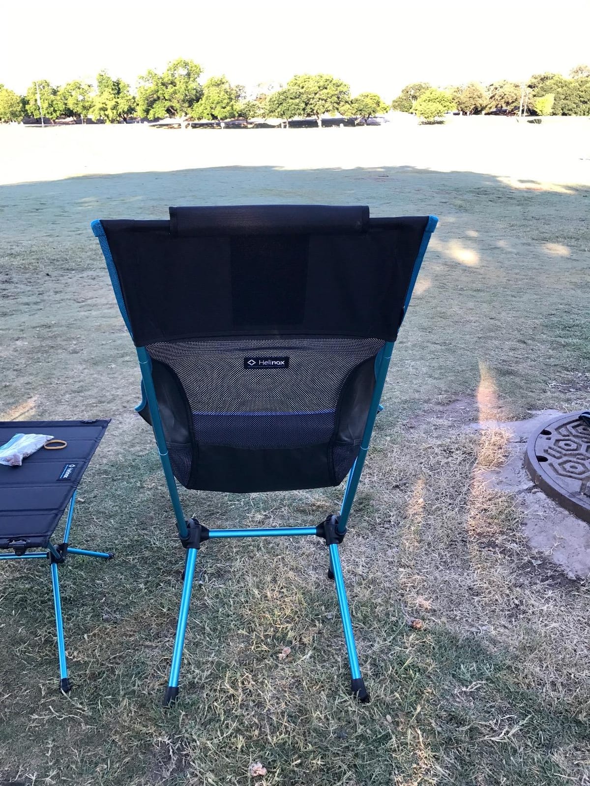 Helinox Sunset Chair Lightweight High-Back Collapsible Camping Chair Coyote tan, 3.4Ibs Outdoor Chairs, Picnic Chair, Portable Camping Chair, with Side Pockets customer photo 1