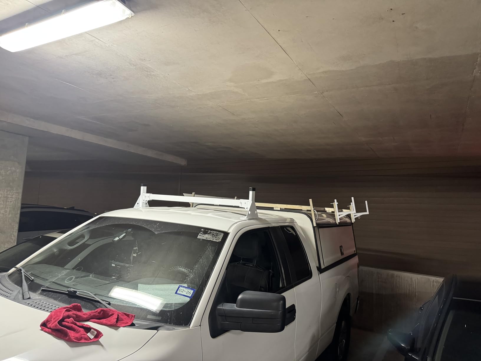 MELIPRON Van Roof Ladder Rack Fit for Ford Transit, 800 lbs Capacity customer photo 2