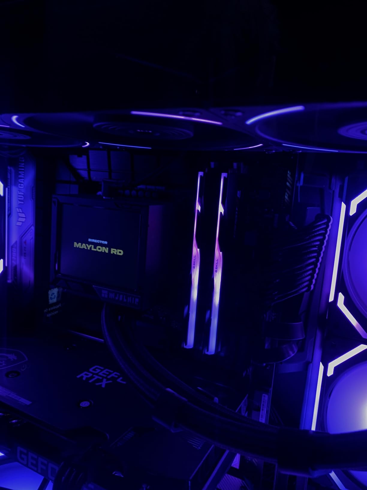 G.SKILL Trident Z5 RGB Series DDR5 RAM (Intel XMP 3.0) 32GB (2x16GB) 6400MT/s CL32-39-39-102 1.40V Desktop Computer Memory U-DIMM - Matte Black (F5-6400J3239G16GA2-TZ5RK) customer photo 2