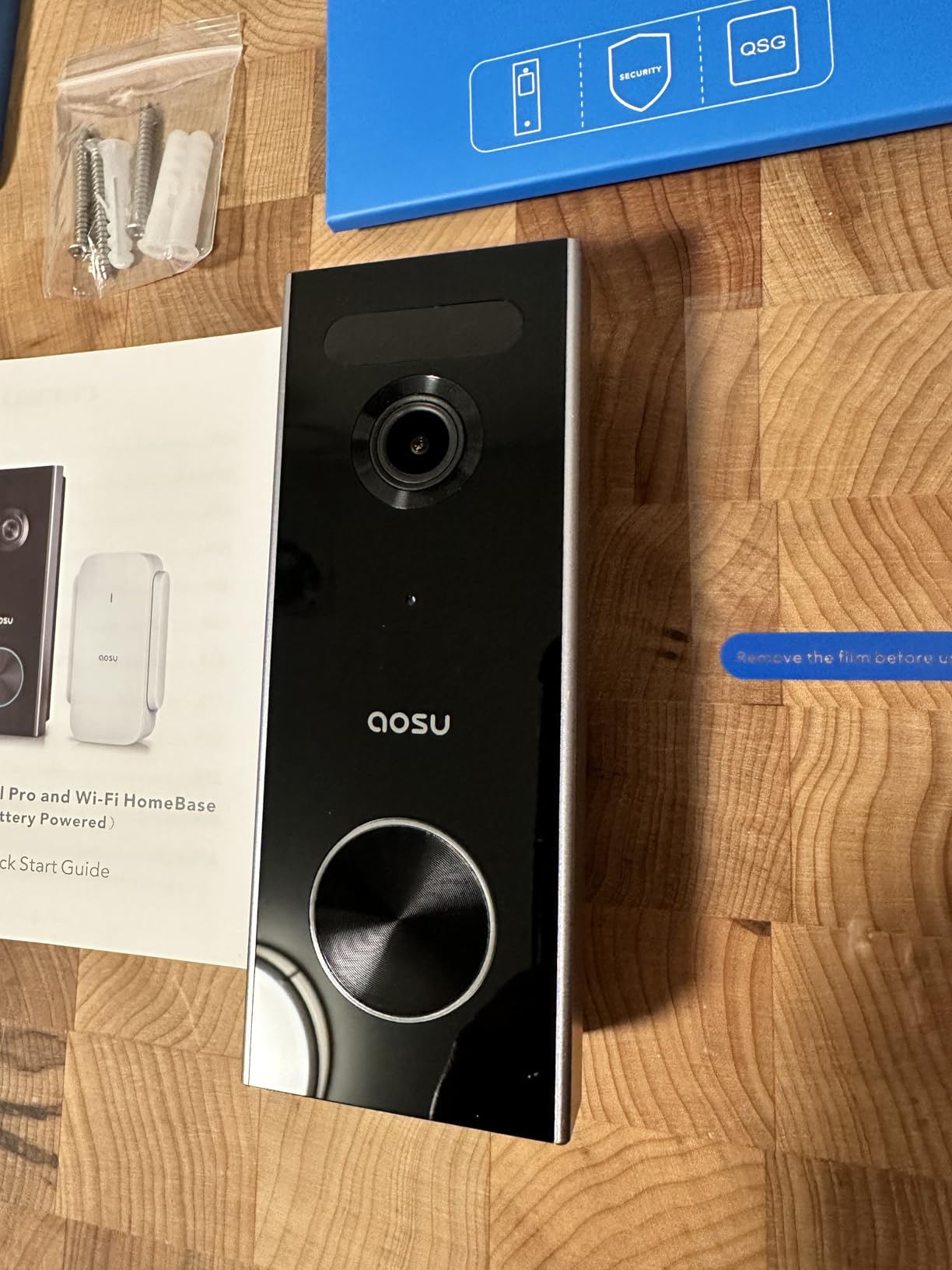 aosu 2K Doorbell Camera customer photo 2