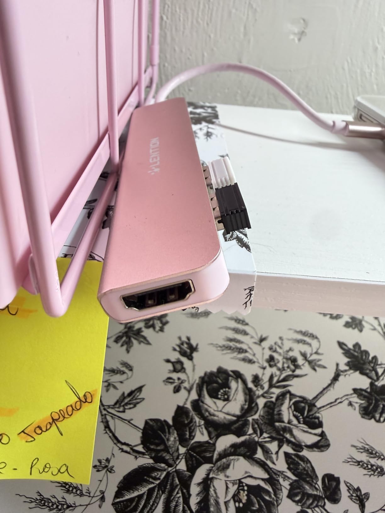 LENTION 7-in-1 USB C Hub, 4K@60Hz HDMI, 100W PD, Card Reader, USB 3.0 & 2.0 customer photo 2