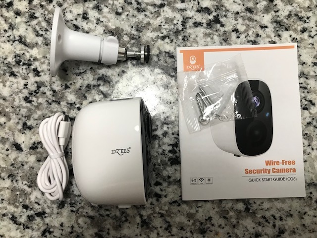 Dzees 2K Wireless Outdoor Security Camera 2-Pack, Battery WiFi Night Vision customer photo 2