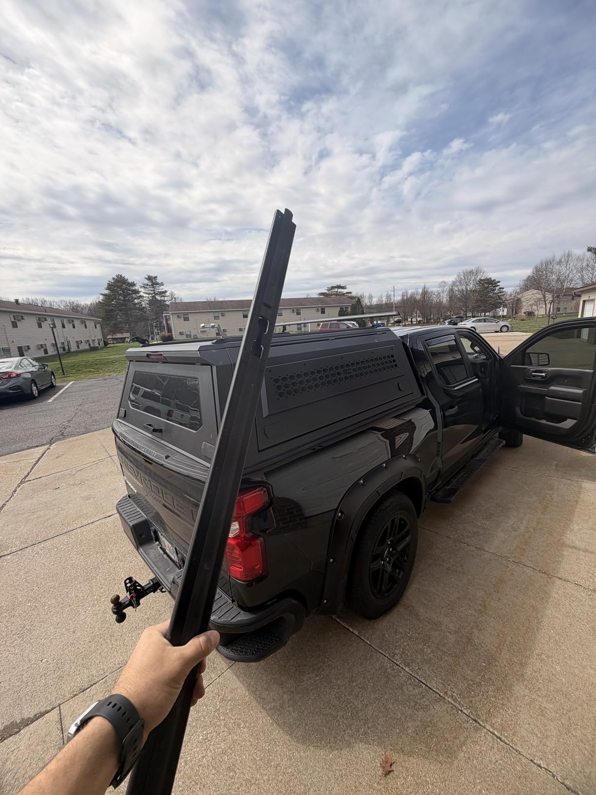 MELIPRON Heavy Duty Truck Topper Roof Rack for Truck Cap, 500LB Capacity | 60