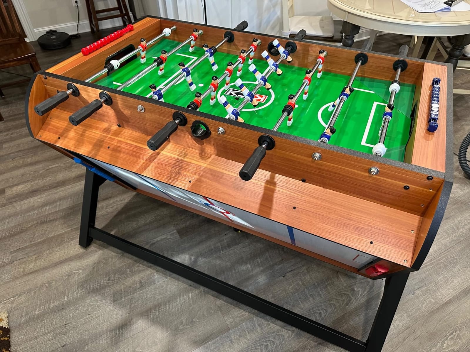 KICK Triplex 55″ Telescopic Rods 3-in-1 Swivel Multi-Game Table customer photo 1