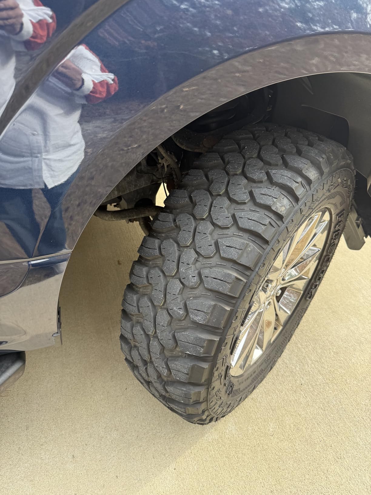 Forceum M/T 08 Plus Mud Off-Road Light Truck Radial Tire-35X12.50R20LT 35X12.50X20 35X12.50-20 121Q Load Range E LRE 10-Ply BSW Black Side Wall customer photo 1