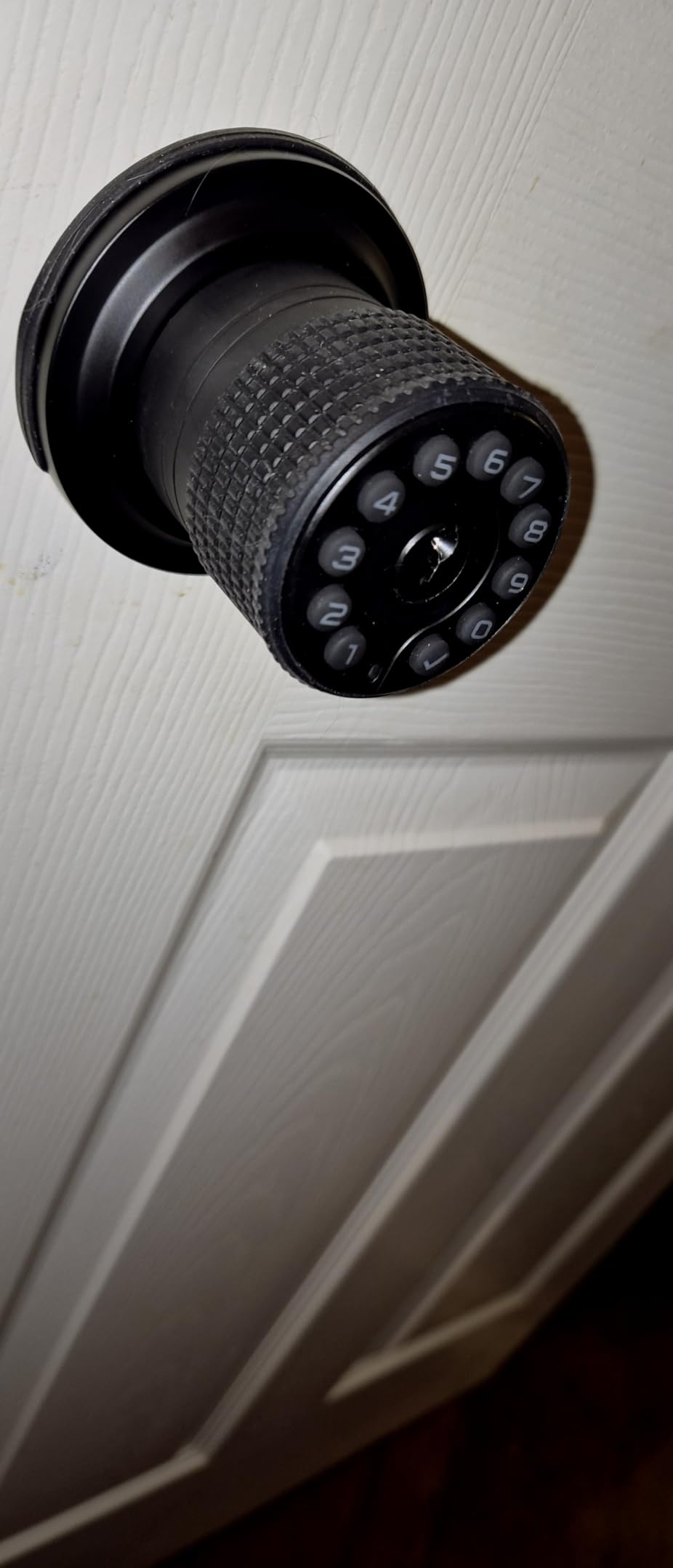 iulock Keypad & Key Smart Door Lock, 50 User Codes, Waterproof, Auto Lock - Matte Black customer photo 2