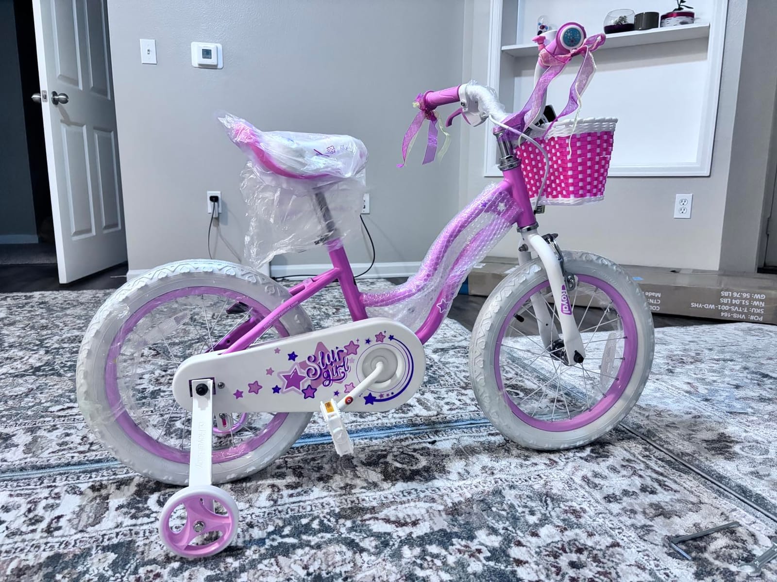 RoyalBaby Girls Bike Classic & EZ Kids Bike, Balance and Pedal Bicycle, 12 14 16 18 20 Inch Toddlers to Big Kids 3-10 Years customer photo 1