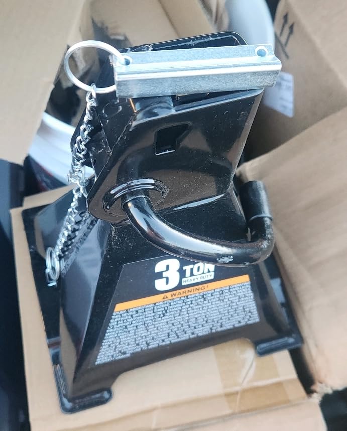 Torin AT43005AB Steel Heavy Duty Jack Stands: Double Locking Pins, 3 Ton (6,000 lb) Capacity, Black, 1 Pair (2 Pack) customer photo 1
