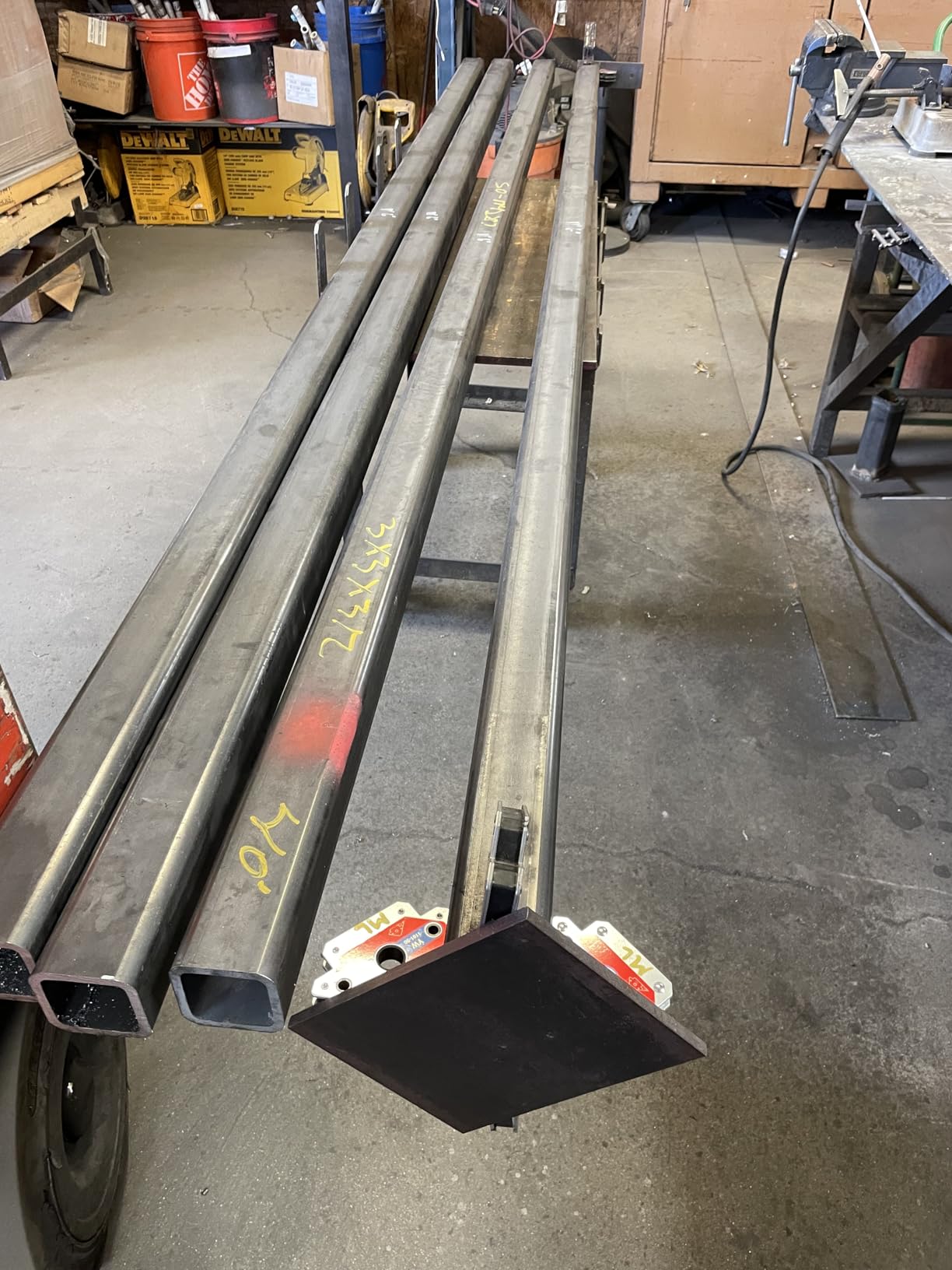 YESWELDER 25 lb and 50 lb and 75 lb Welding Magnet 6 Pc of Welding Magnet customer photo 1