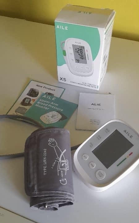 AILE FDA Cleared Blood Pressure Monitor - Home Monitoring 2x99 Memory Track customer photo 1