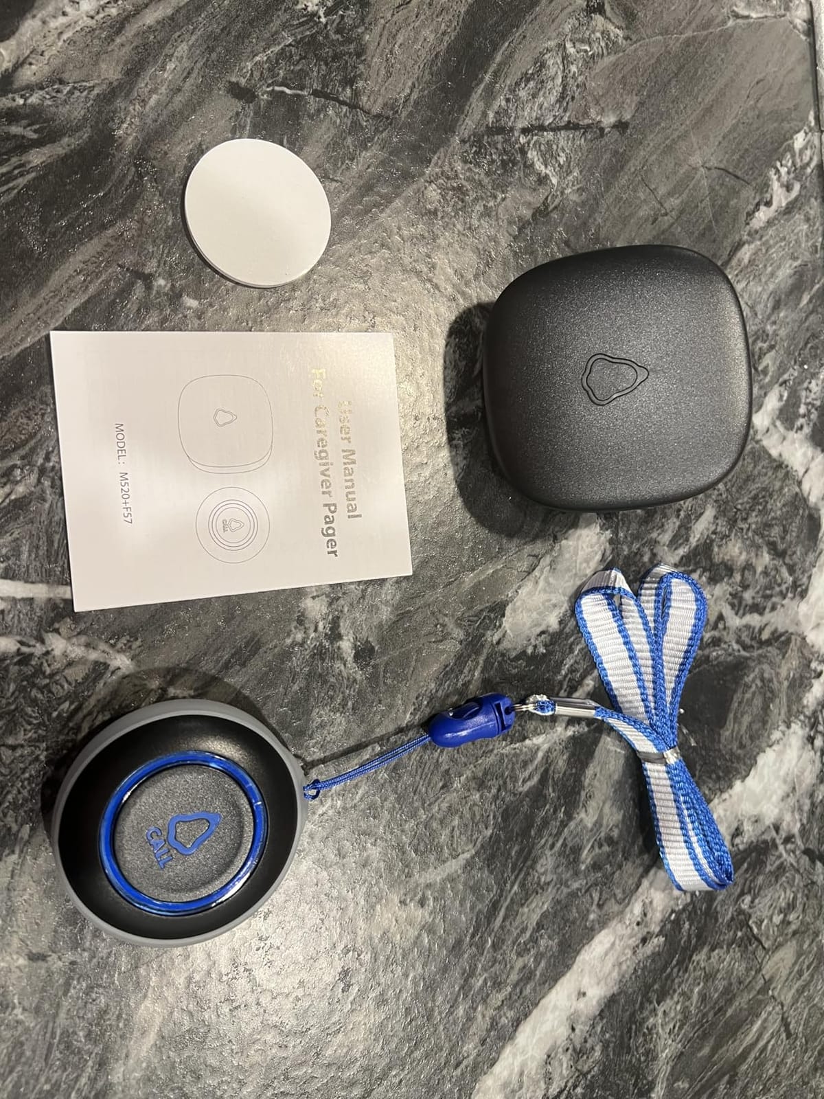 Wireless Caregiver Pager, 2 Call Buttons + 2 Receivers for Elderly at Home customer photo 1