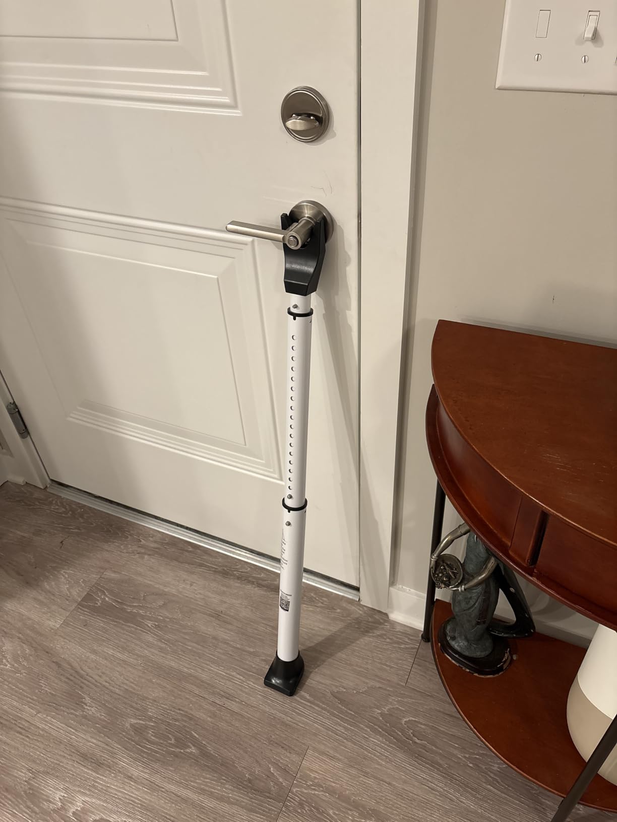 AceMining Door Security Bar, Patio Door Lock, 20-50 in customer photo 2