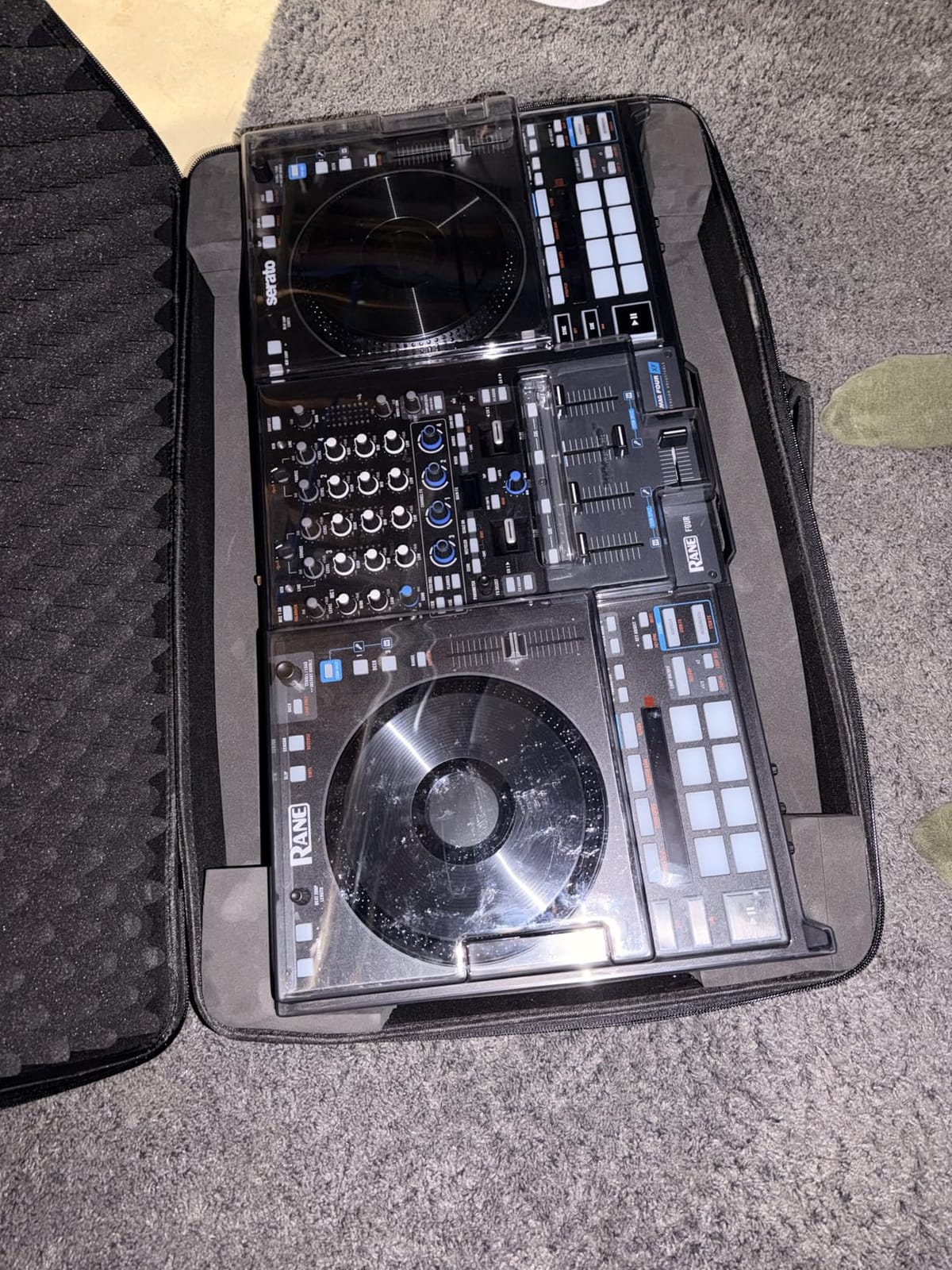Odyssey Cases Industrial Board Flight Case with Glide Style Laptop Platform for the Pioneer DDJ-REV7 customer photo 2