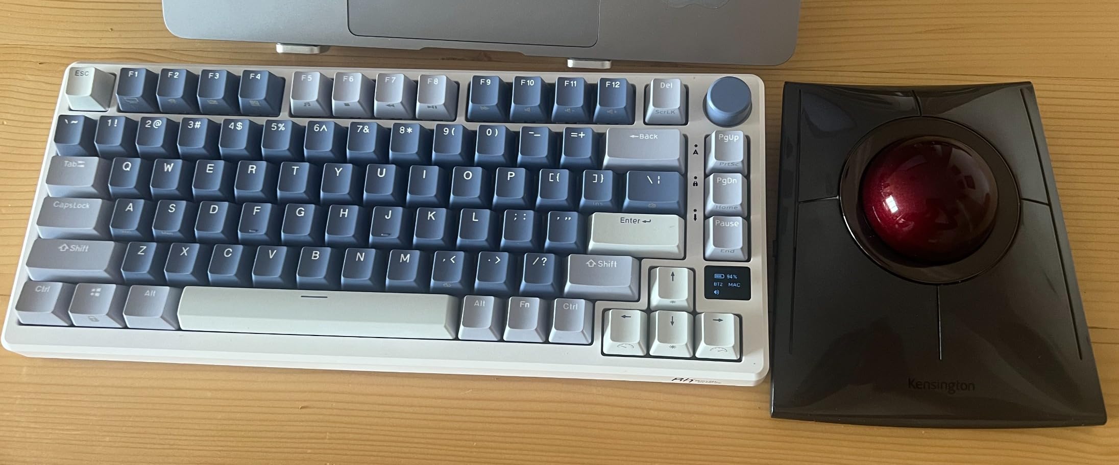 Kensington SlimBlade Pro Wireless Trackball, Rechargeable, Bluetooth 2.4GHz (K72080WW) customer photo 2
