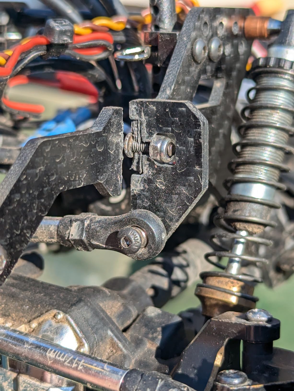INJORA 313/324mm Wheelbase Chassis Kit LCG Carbon Fiber Frame Girder for 1/10 RC Crawler TRX4 Upgrade Parts customer photo 2
