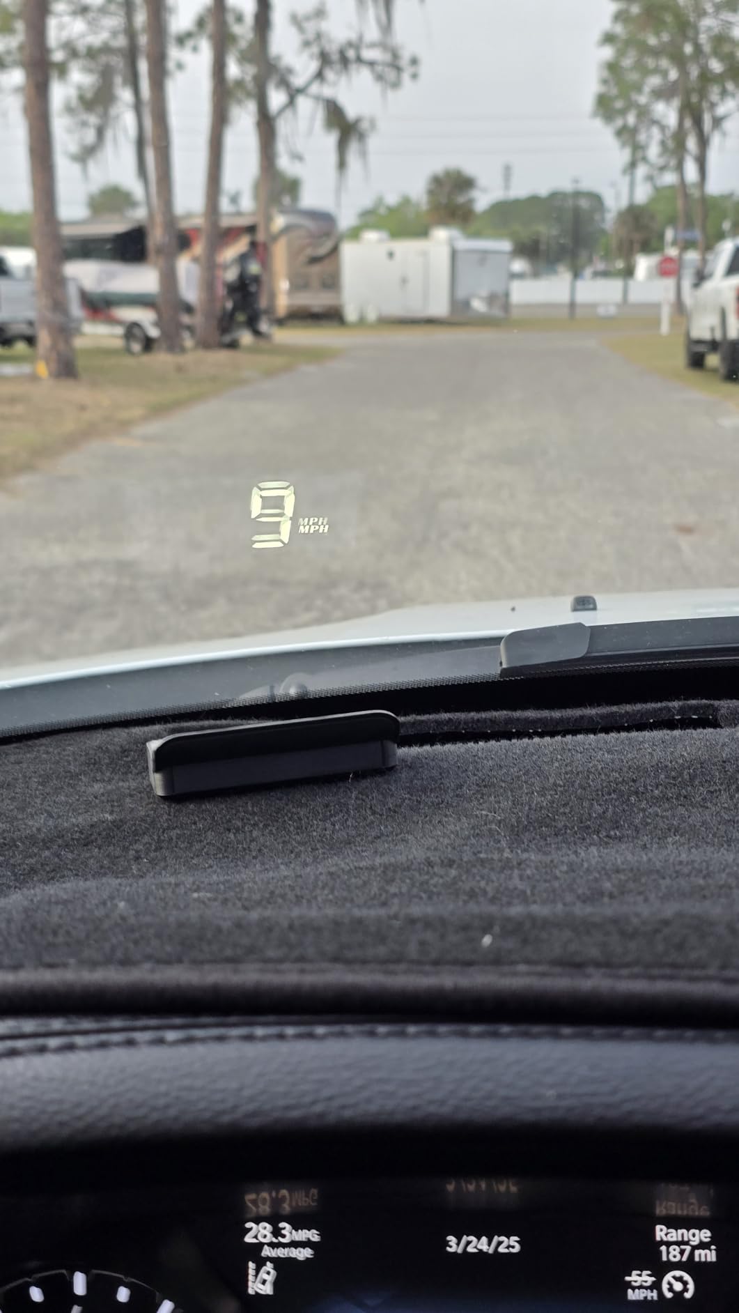 Obdii Hud, Car Speedometer, Obd2 Hud Projector Multifunction Gauge Alarm Fatigue Driving Reminder customer photo 2