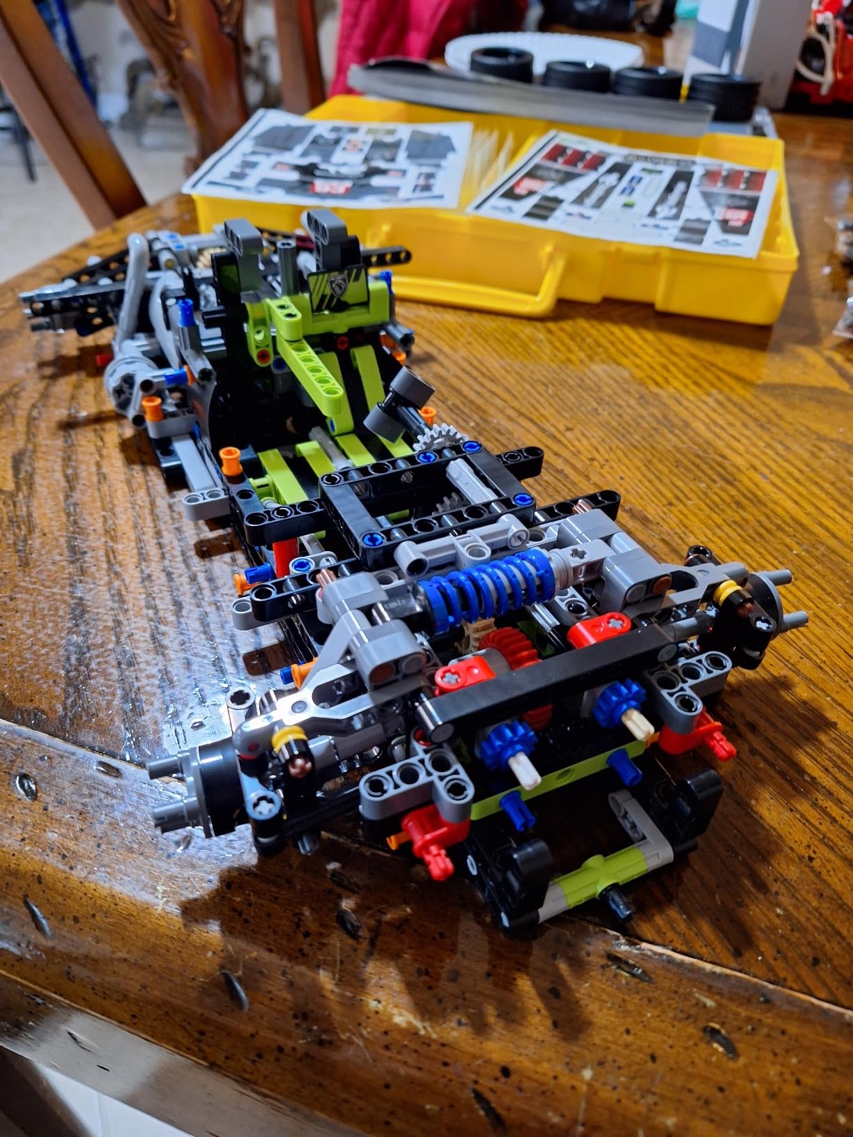 LEGO Technic Peugeot 9X8 24H Le Mans Hybrid Hypercar 42156 Collectible Race Car Building Kit for Adults and Teens, 1:10 Scale Racing Car Model, Gift for Motorsport Fans customer photo 1
