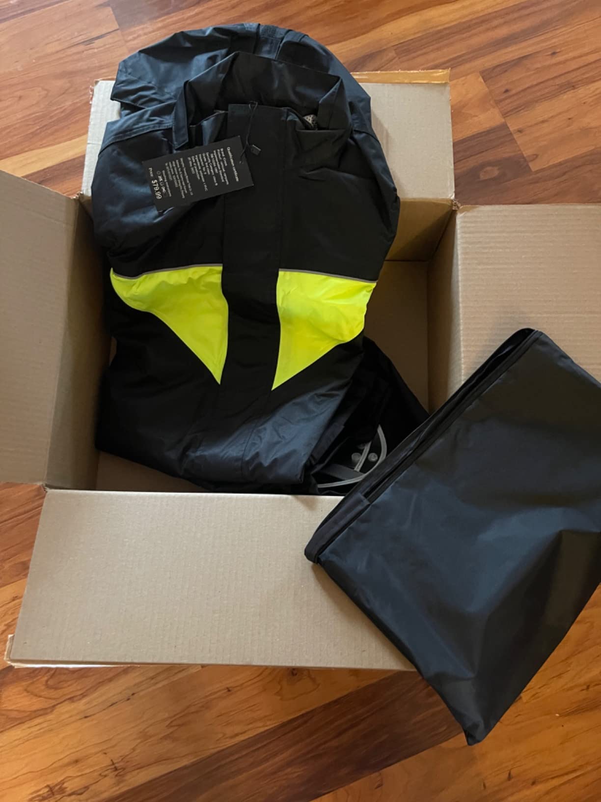 iCreek Motorcycle Rain Suit Waterproof Windproof Reflective Strip Raingear customer photo 2