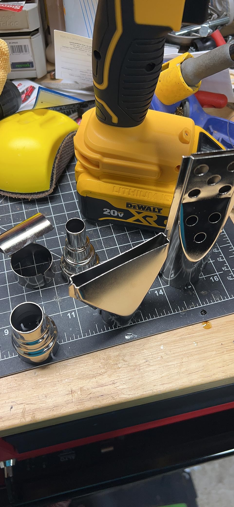 Cordless Heat Gun Compatible with Dewalt 20v Battery (Tool Only) customer photo 2