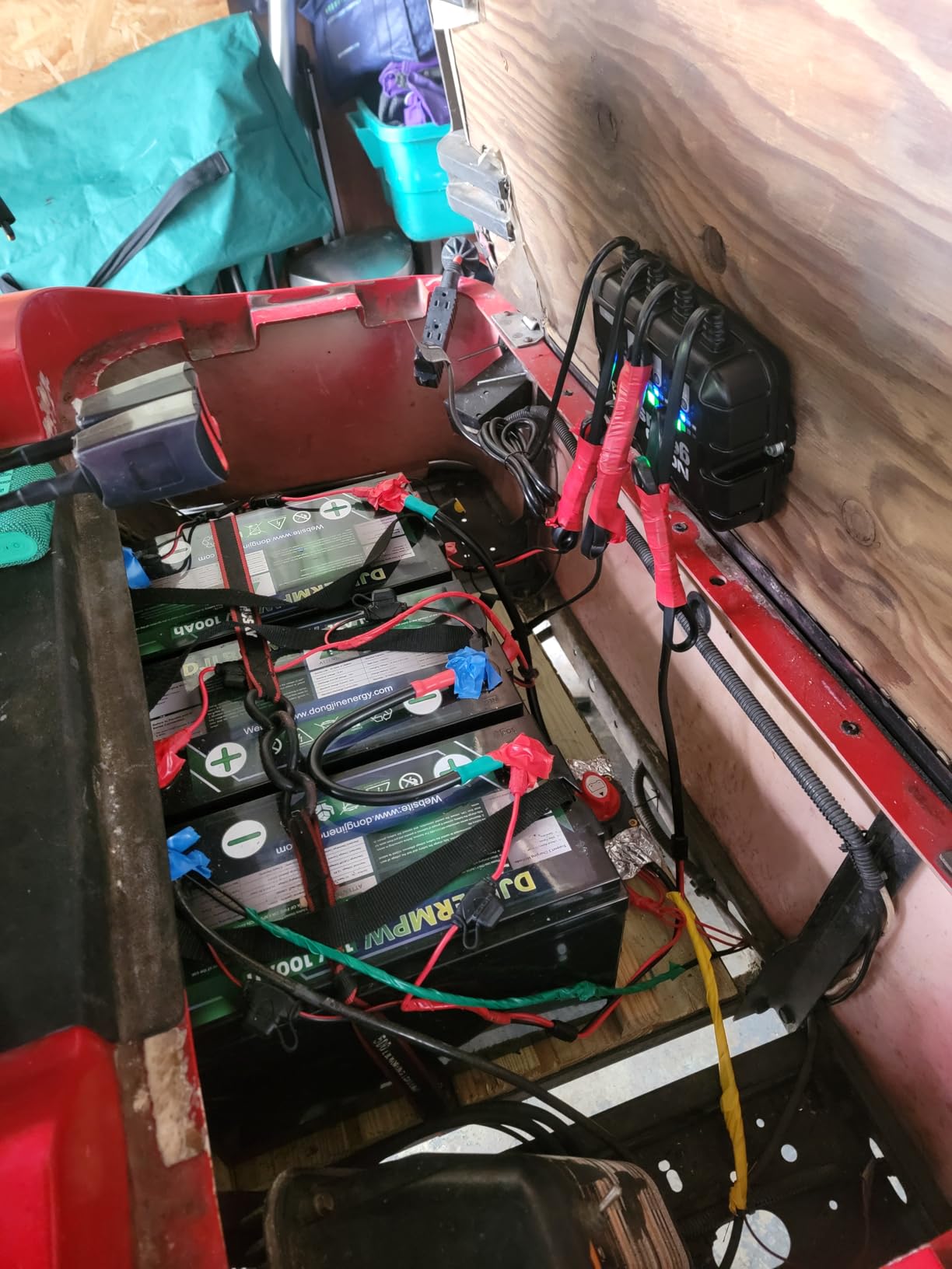 12V 100Ah LiFePO4 Battery,100A BMS,15000 Deep Cycles Marine Lithium Battery customer photo 2