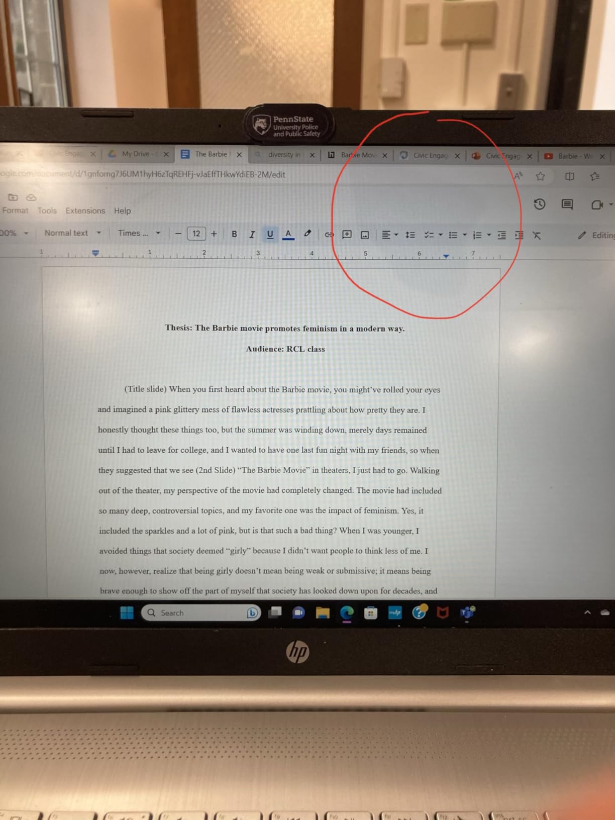 HP 15 inch Laptop, FHD Display, 12th Generation Intel Core i5-1235U, 16 GB RAM, 512 GB SSD, Intel Iris Xe Graphics, Windows 11 Home, 15-dy5399nr (2023) customer photo 1