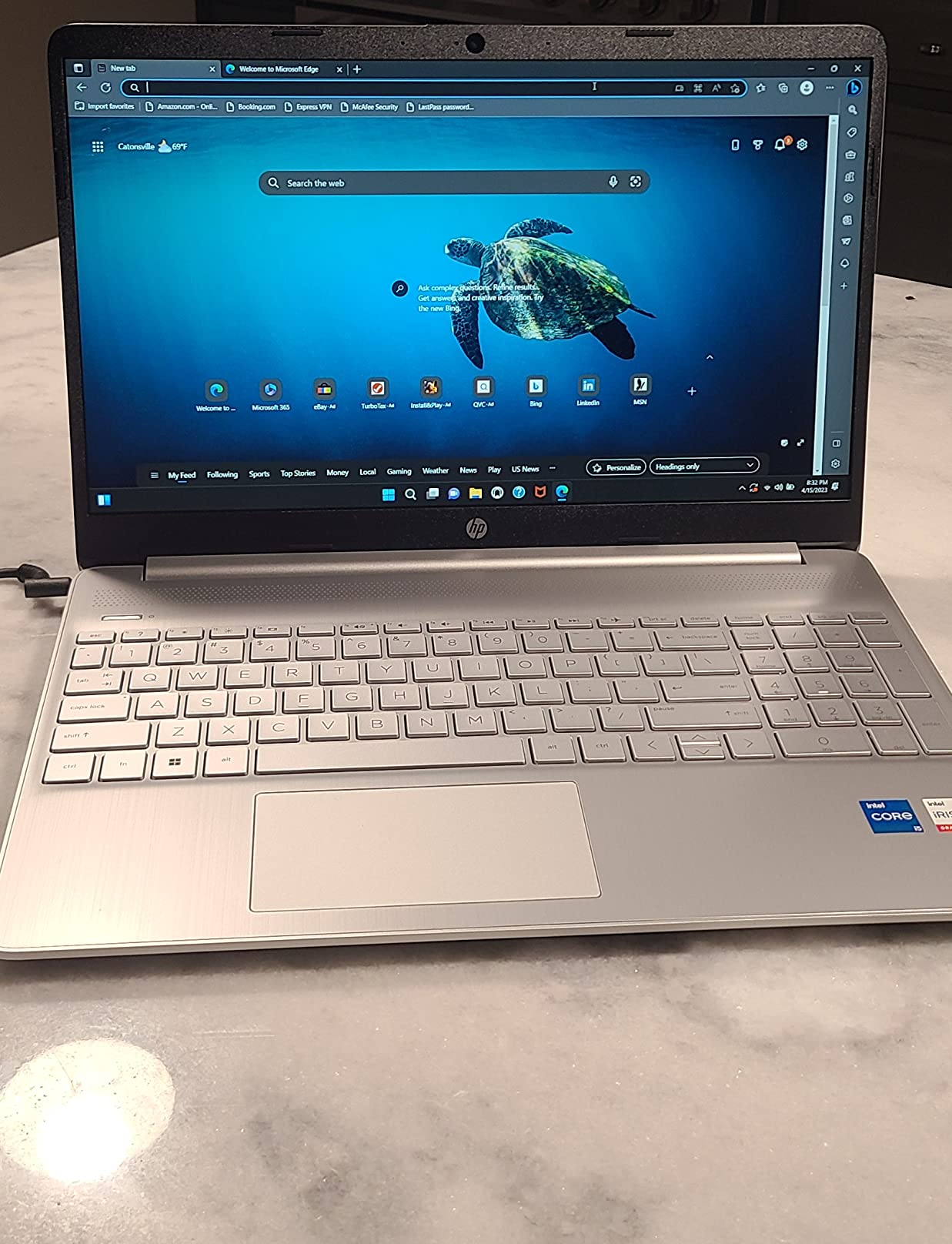 HP 15 inch Laptop, FHD Display, 12th Generation Intel Core i5-1235U, 16 GB RAM, 512 GB SSD, Intel Iris Xe Graphics, Windows 11 Home, 15-dy5399nr (2023) customer photo 2