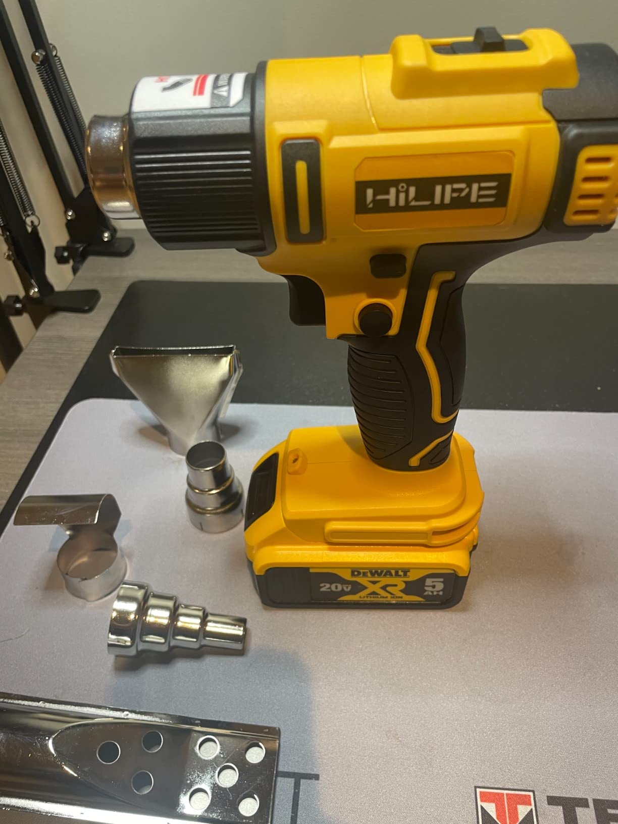 Cordless Heat Gun Hot Air Gun for DeWALT 20v Battery(No Battery) customer photo 1