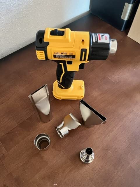 Cordless Heat Gun Hot Air Gun for DeWALT 20v Battery(No Battery) customer photo 2