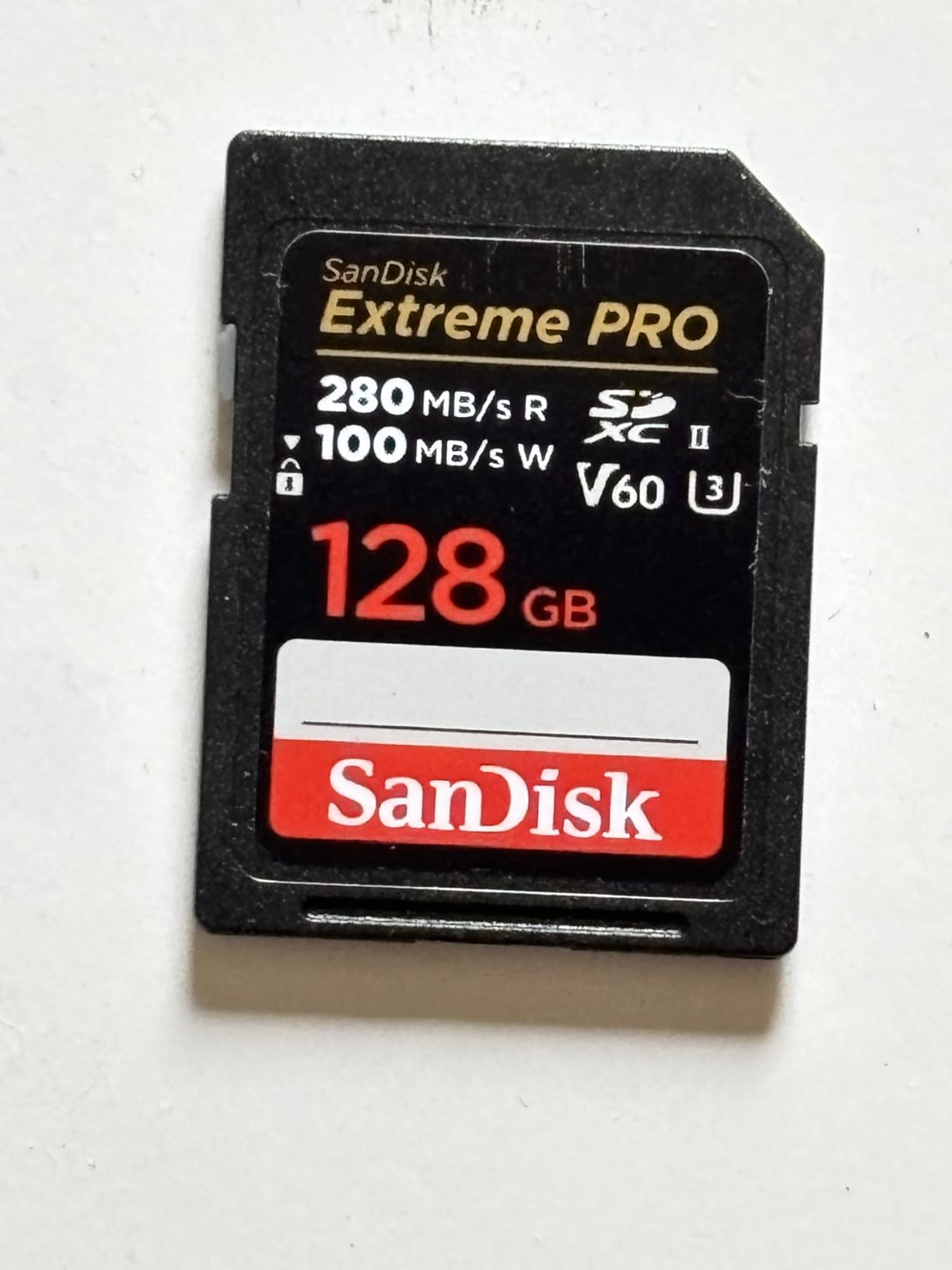 SANDISK 128GB Extreme PRO SD Memory Card, Up to 280MB/s Read Speeds, UHS-II customer photo 1
