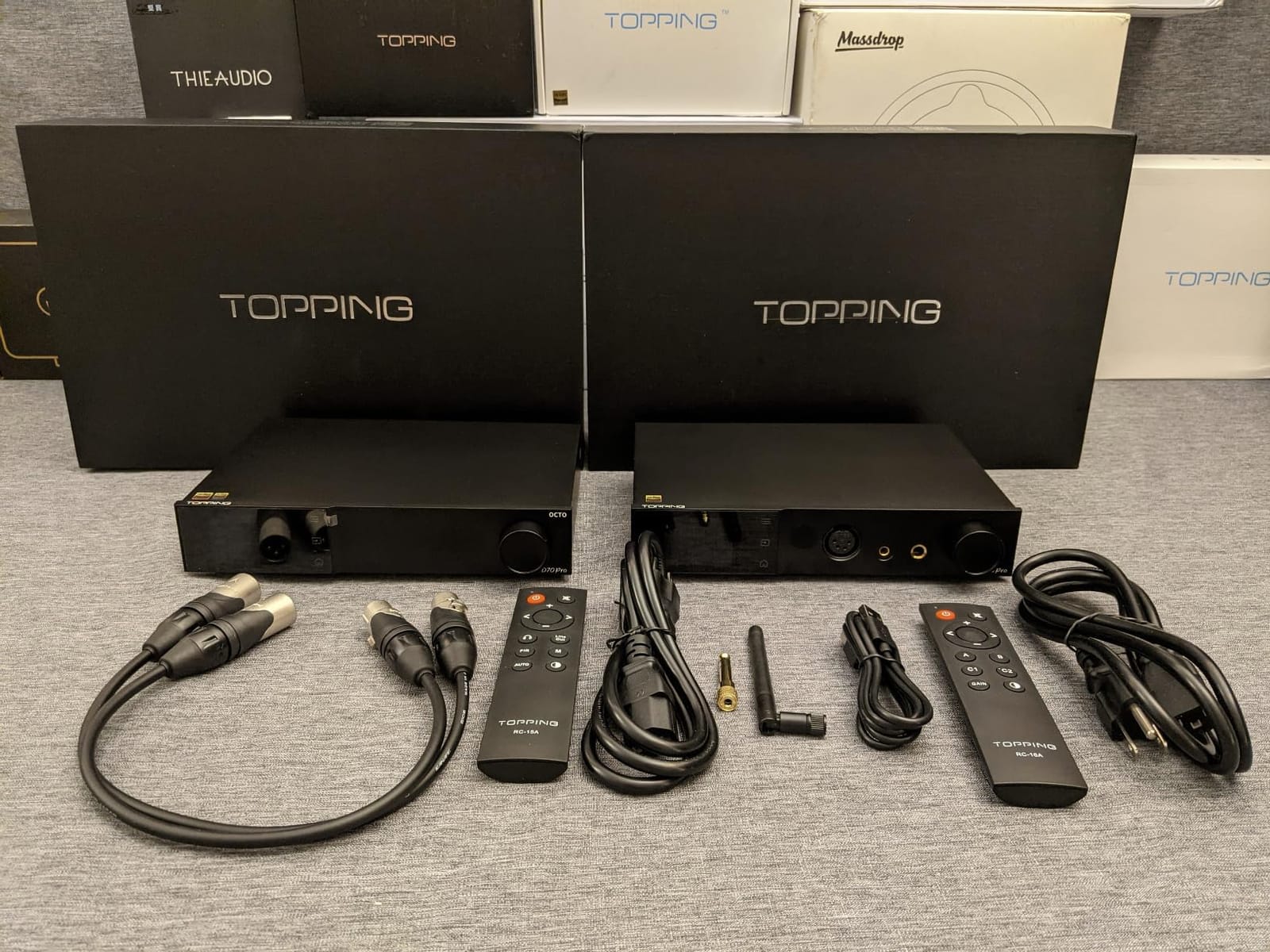 Topping A70Pro Fully Balanced Headphone Amplifier Preamp - 17000mWx2 Output Power, 2 Gain, R2R Relay Volume Control, Full Color Display HiFi Audio Support Extensions (Black) customer photo 1