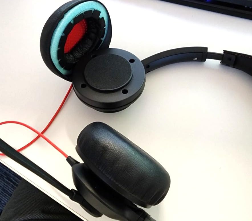 JIAMQISHI Wireless Headset with Mic for Work, Bluetooth V5.2 Headphones with Noise Cancelling Microphone, USB Dongle, Clear Calls & Mic Mute, for Laptop, PC, iPhone & Android Phones customer photo 2