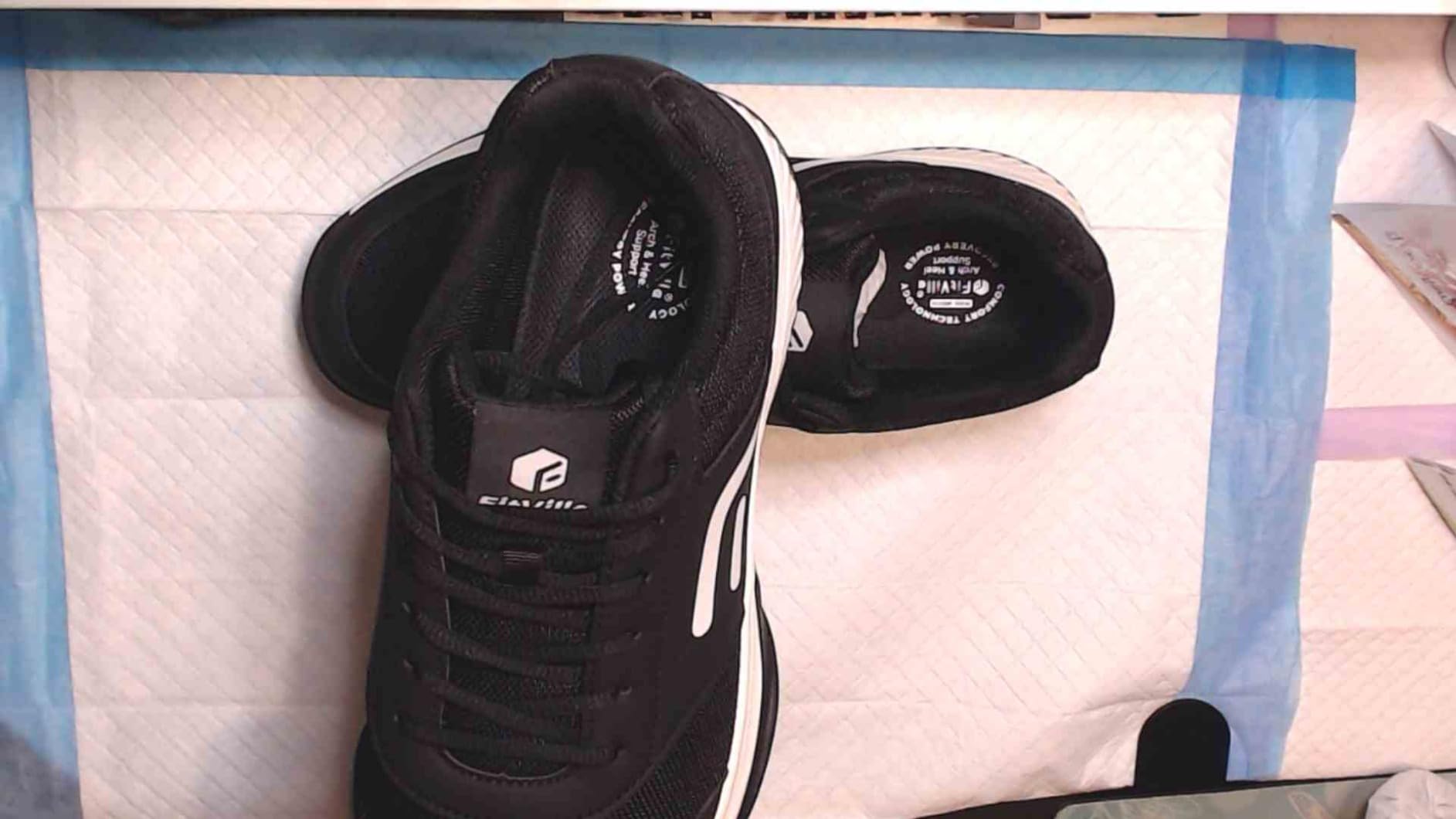 FitVille Extra Wide Pickleball Tennis Shoes Men for Hard or Clay Court customer photo 2