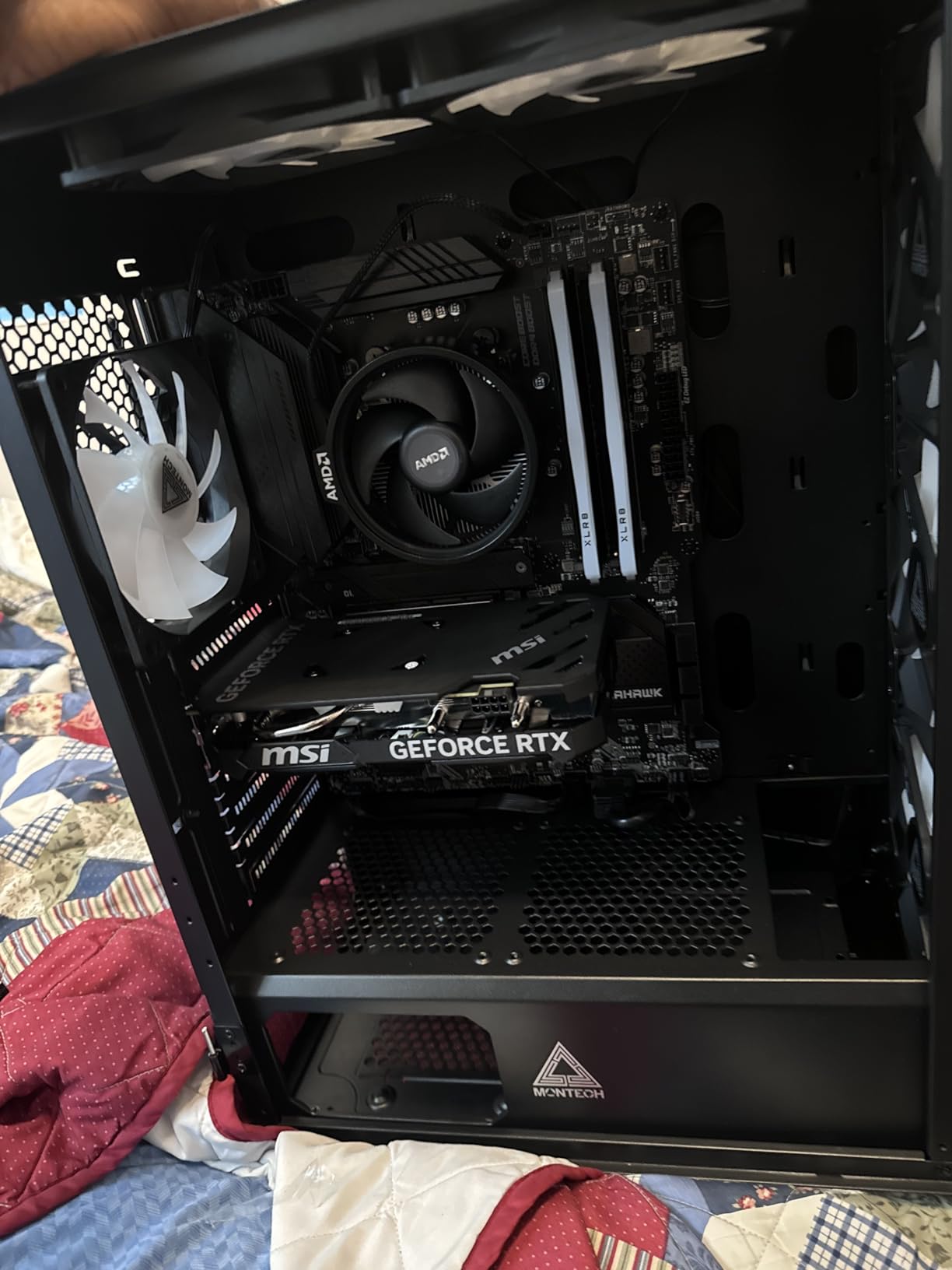MSI Gaming GeForce RTX 4060 8GB GDRR6 Extreme Clock: 2505 MHz 128-Bit HDMI/DP Nvlink TORX Fan 4.0 Ada Lovelace Architecture Graphics Card (RTX 4060 Ventus 2X Black 8G OC) customer photo 1