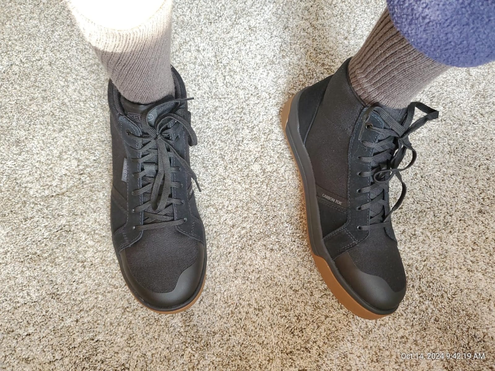 KEEN Utility Men's Kenton Mid Composite Toe Work Sneakers customer photo 2