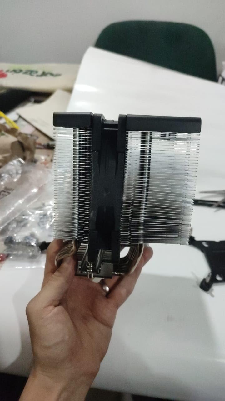 Scythe Fuma 3 CPU Air Cooler, Intel LGA1700, LGA1151, AMD AM5/Ryzen 120mm, Dual Tower, Black Top Cover customer photo 1