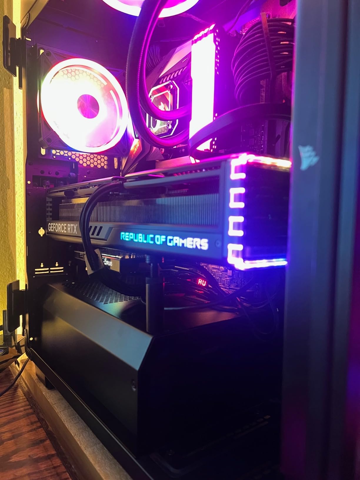 GPU Support Bracket, Gpu Anti Sag Bracket, Graphics Card GPU Support, Video Card Sag Holder Bracket, GPU Stand, L(74mm-120mm) customer photo 1