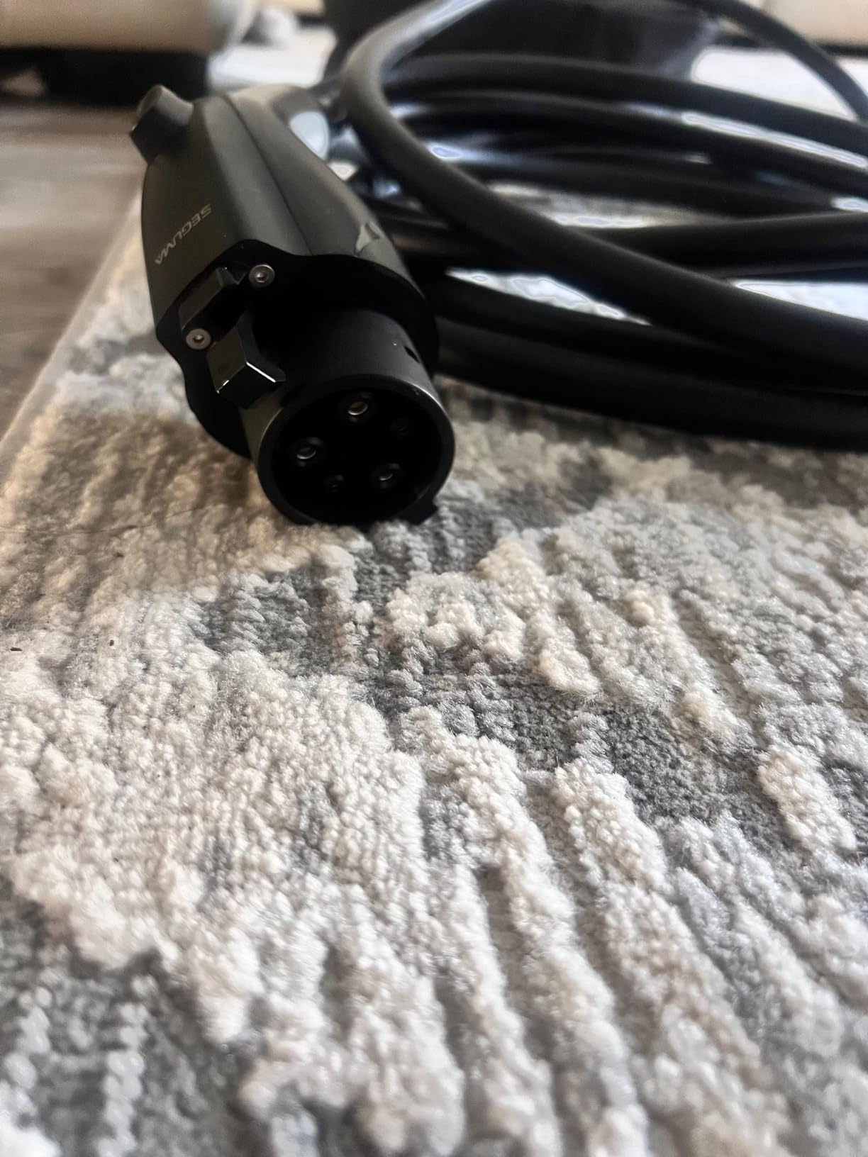 SEGUMA J1772 EV Charger Extension Cable, 40A 40FT UL Listed Charging Cord | 40FT Extends Charging Reach for 110V-240V SAE J1772 Chargers, IP66 Protection, Compatible with Electric Vehicles and PHEVs customer photo 1