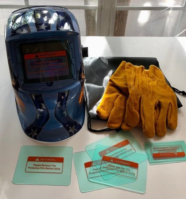 Welding Helmet True Color Auto Darkening Hood with Adjustable Shade Range 4/9-13 for TIG MIG ARC Welder Mask customer photo 2