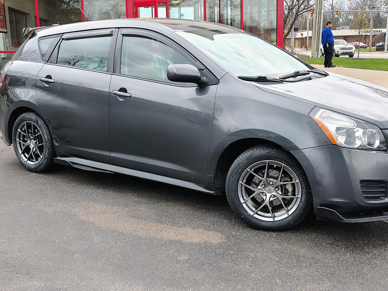 SCITOO wheel rims size:18 * 8.0in,ET:40,H/PCD:5 * 114.3,CB:73.1,1 pcs MATT BLACK customer photo 1