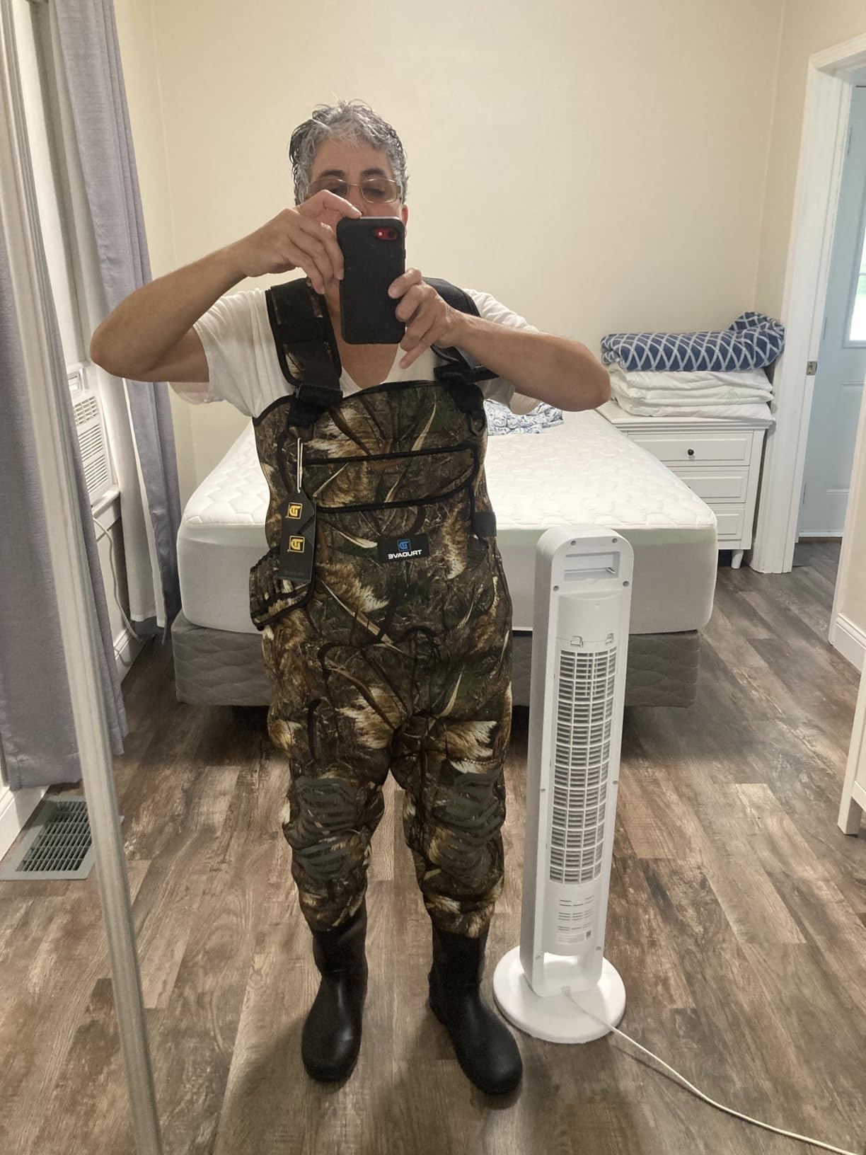 Trudave Chest Waders for Men & Women Waterproof, Fishing Neoprene Waders, Hunting Waders with Boots customer photo 1