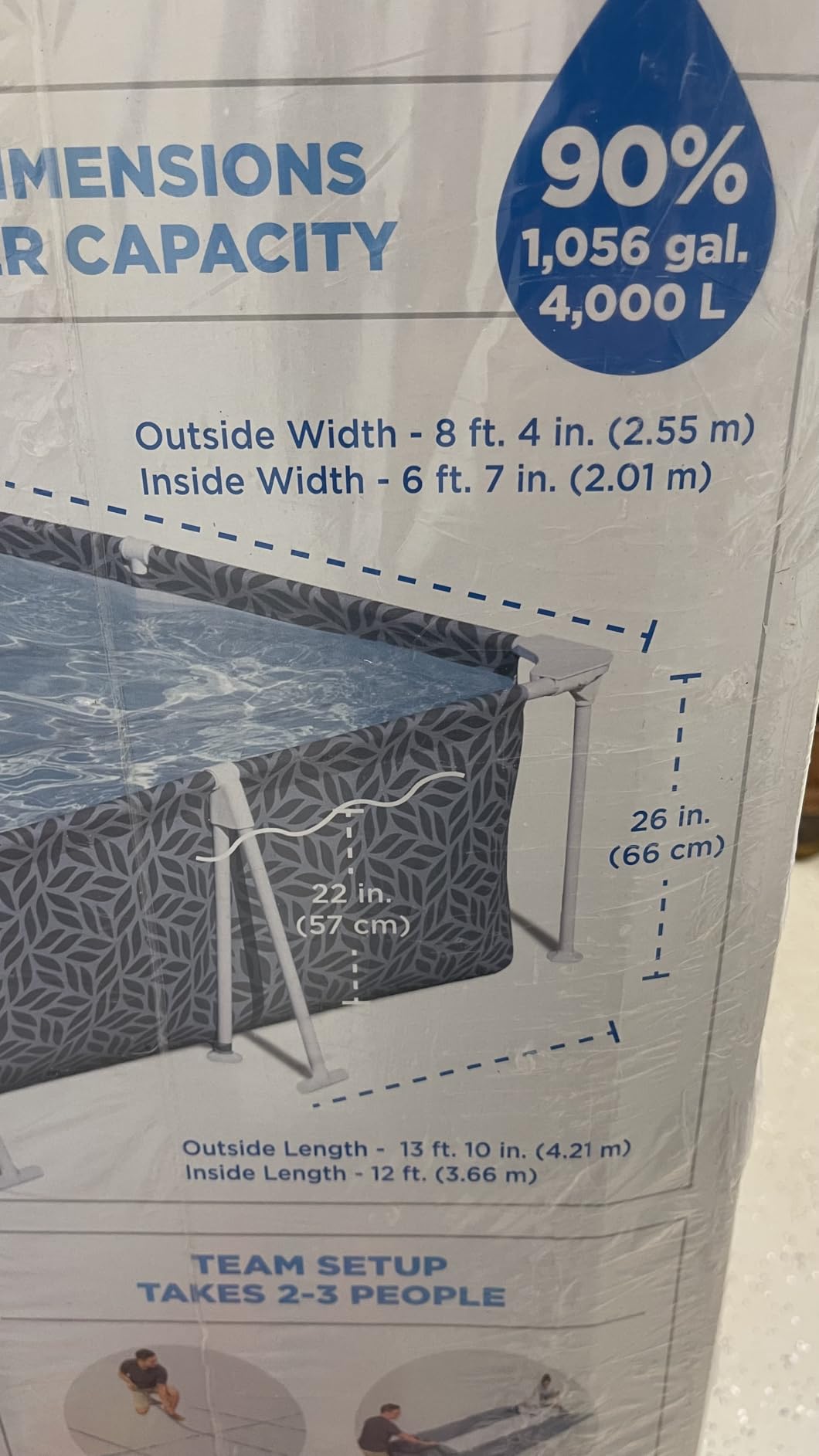 Bestway Steel Pro 13.1' x 6.8' x 32