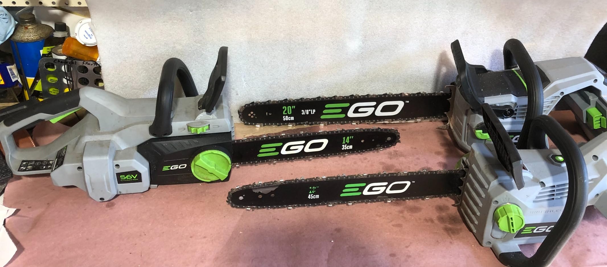 EGO POWER+ Chain Saw, 20” Battery Powered Chainsaw, Electric Cordless, Battery and Charger Not Included – CS2000 customer photo 1