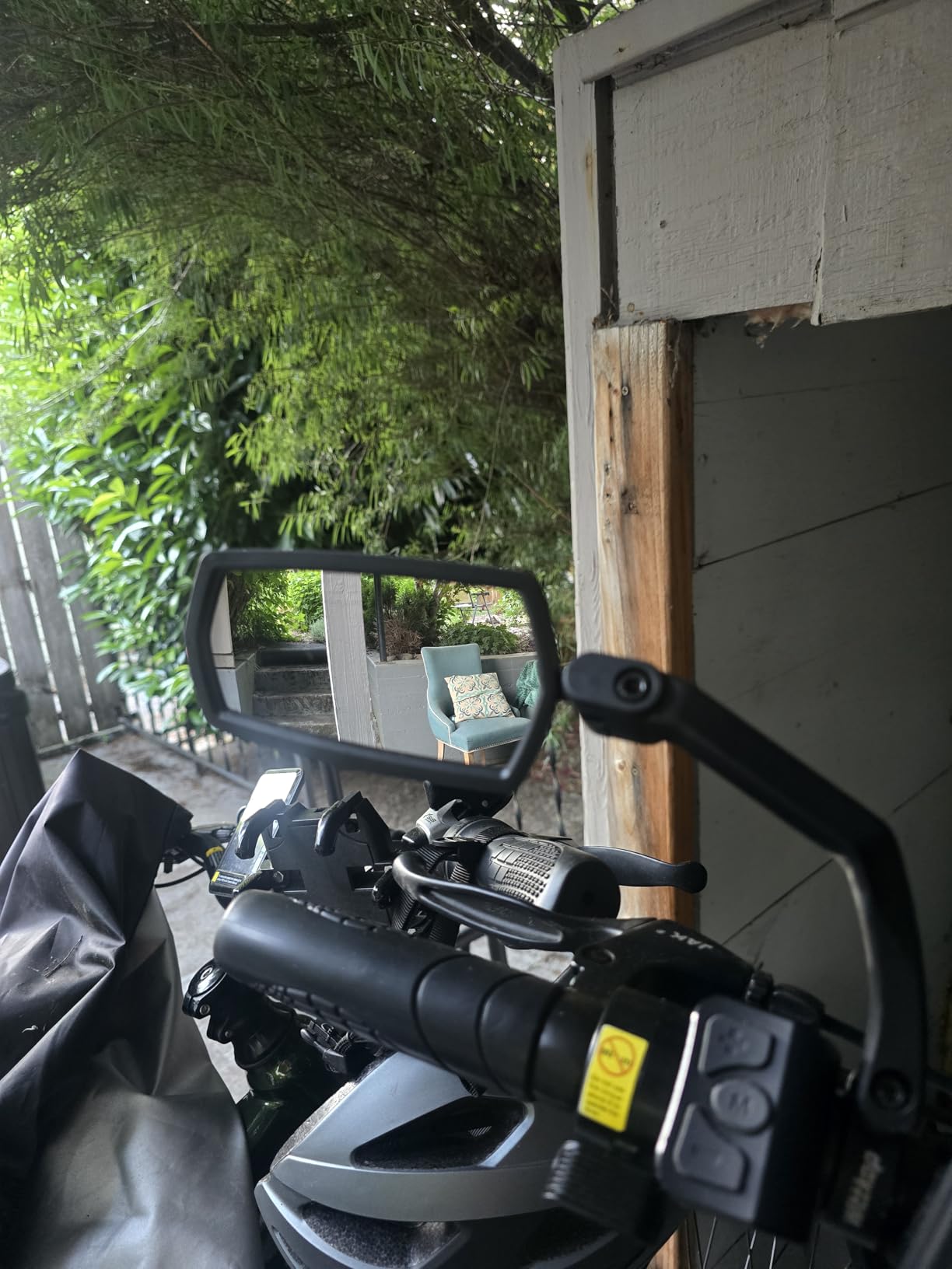 WITTKOP Bike mirror | Large HD field of vision | 360° rotatable & foldable | Mounting above & below | Break-proof & durable | ebike accessories, bike mirror handlebar mount, bicycle mirrors customer photo 1