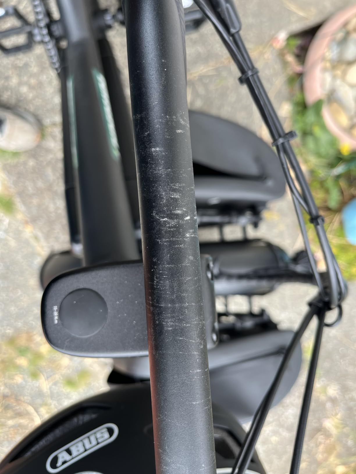 WITTKOP Bike mirror | Large HD field of vision | 360° rotatable & foldable | Mounting above & below | Break-proof & durable | ebike accessories, bike mirror handlebar mount, bicycle mirrors customer photo 2