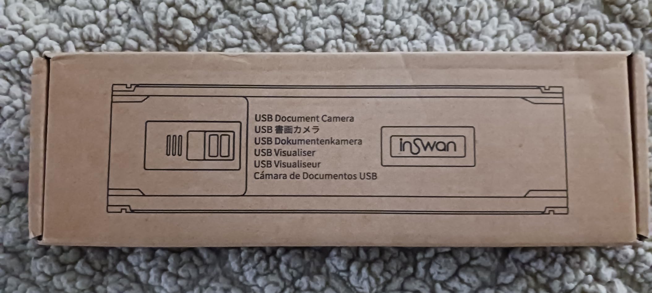 INSWAN INS-Flip 4 Foldable 4K 13MP Document Camera, LED, Mic, Light 0.67 lbs customer photo 1