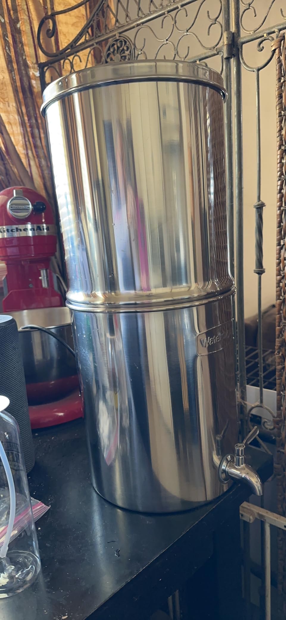 Waterdrop TK-A-FS Gravity Water Filter System, NSF/ANSI 42&372 Standard | Reduces Fluoride and Chlorine, Stainless-Steel Water System with 4 Filters and Metal Spigot for Home, 2.25G customer photo 2