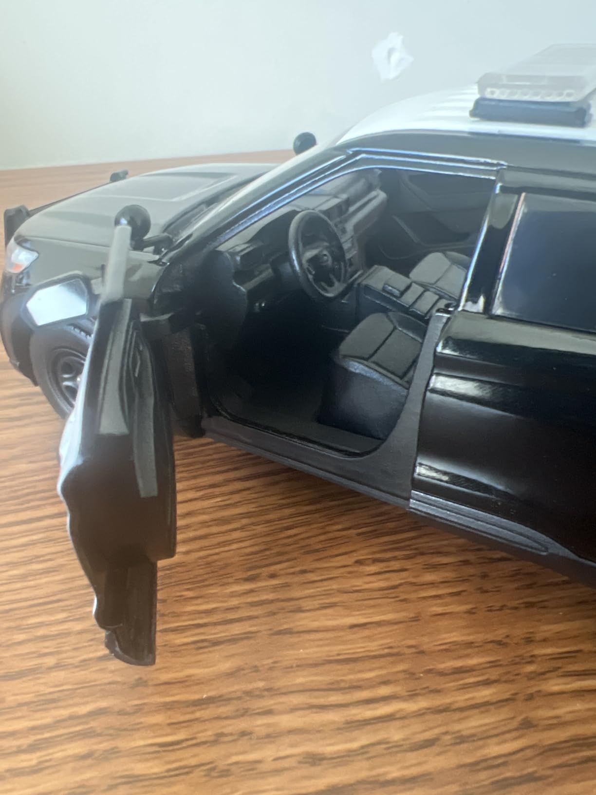 2022 Police Interceptor Utility California Highway Patrol Black and White 1:24 Diecast Model Car by Motormax 76991 customer photo 1