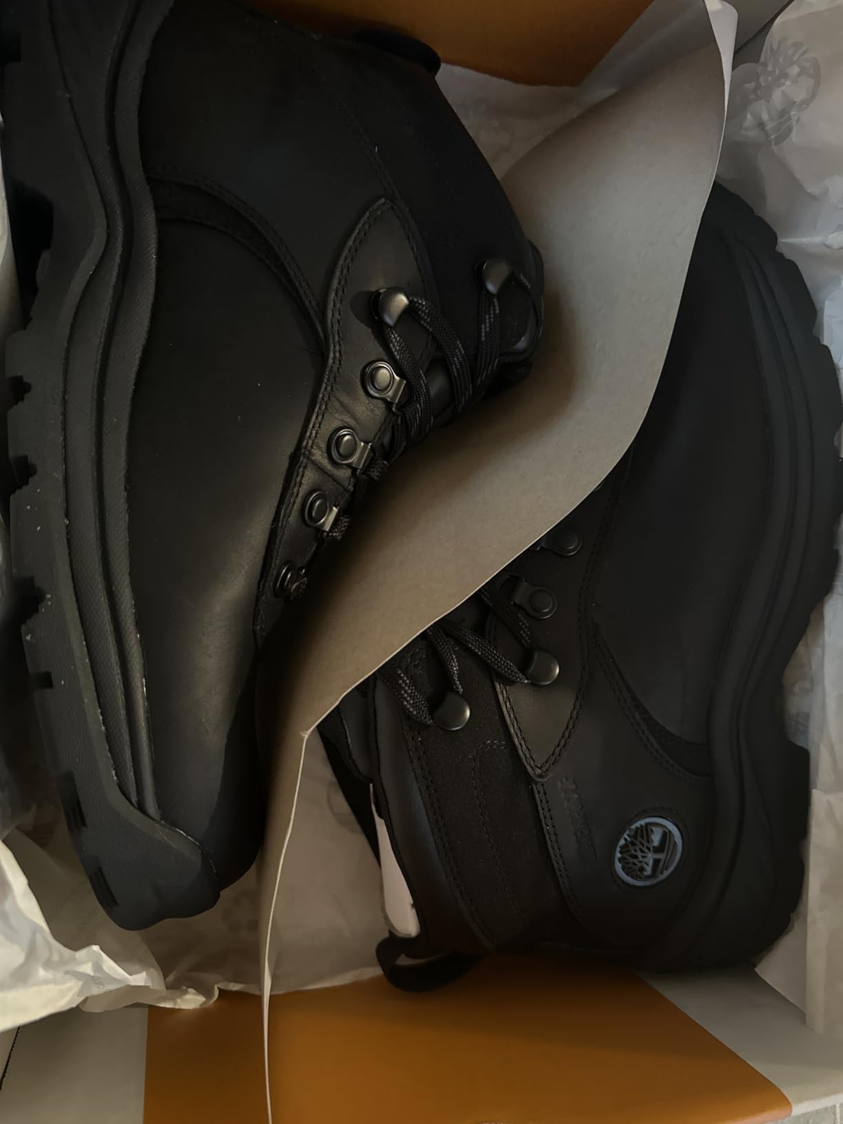 Timberland Men's Flume Mid Waterproof Hiking Boot customer photo 2