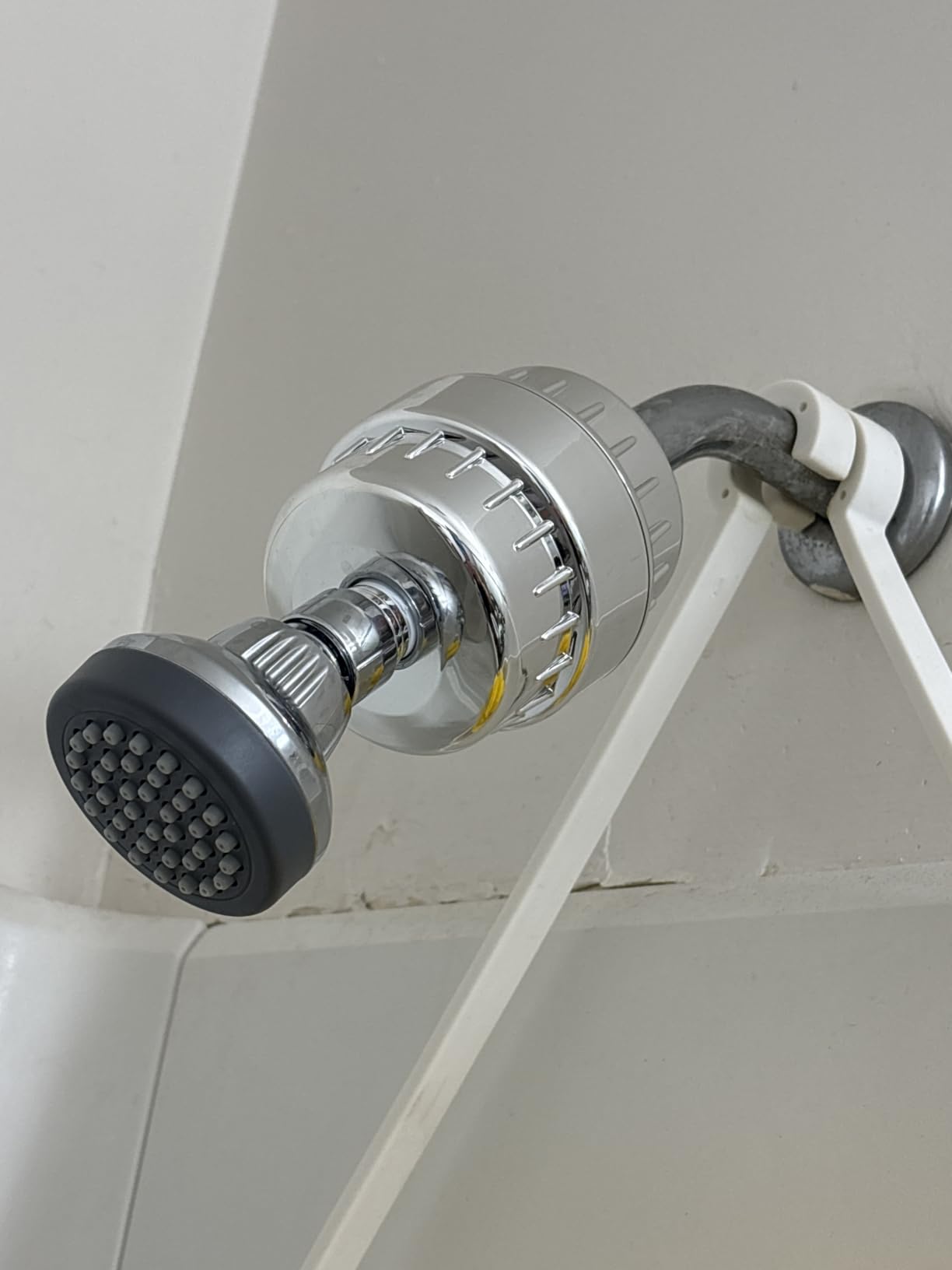 Shower Filter - 20 Stage, 2 Replacement Cartridges Total - 1 Installed | High Output, Removes Chlorine & Fluoride, Improves Skin & Hair Health, Universal Fit, Easy Installation customer photo 1
